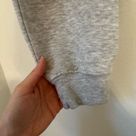 Pretty Little Things Gray Cropped Sweatshirt - Picture 6 of 8